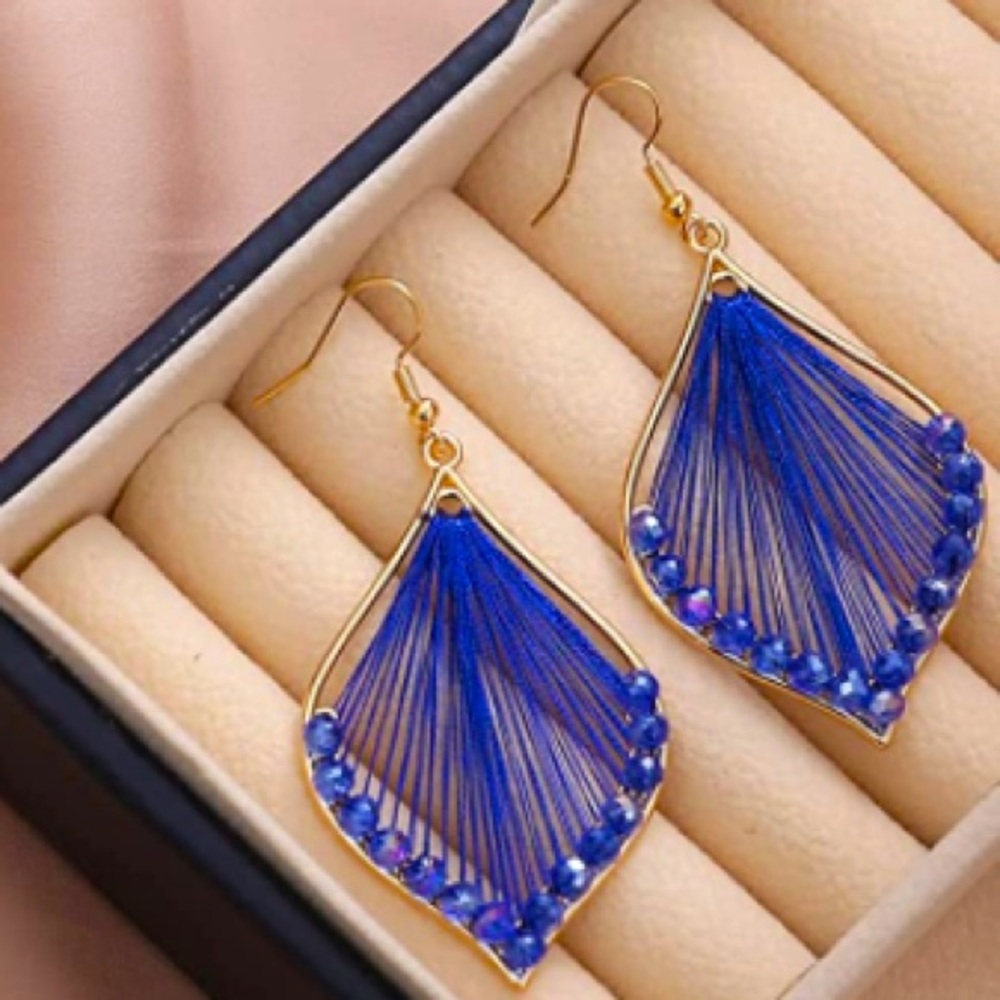✨3 for$30✨ NWT Bohemian Woven Earrings ✨Hand Crafted ✨Artisan✨